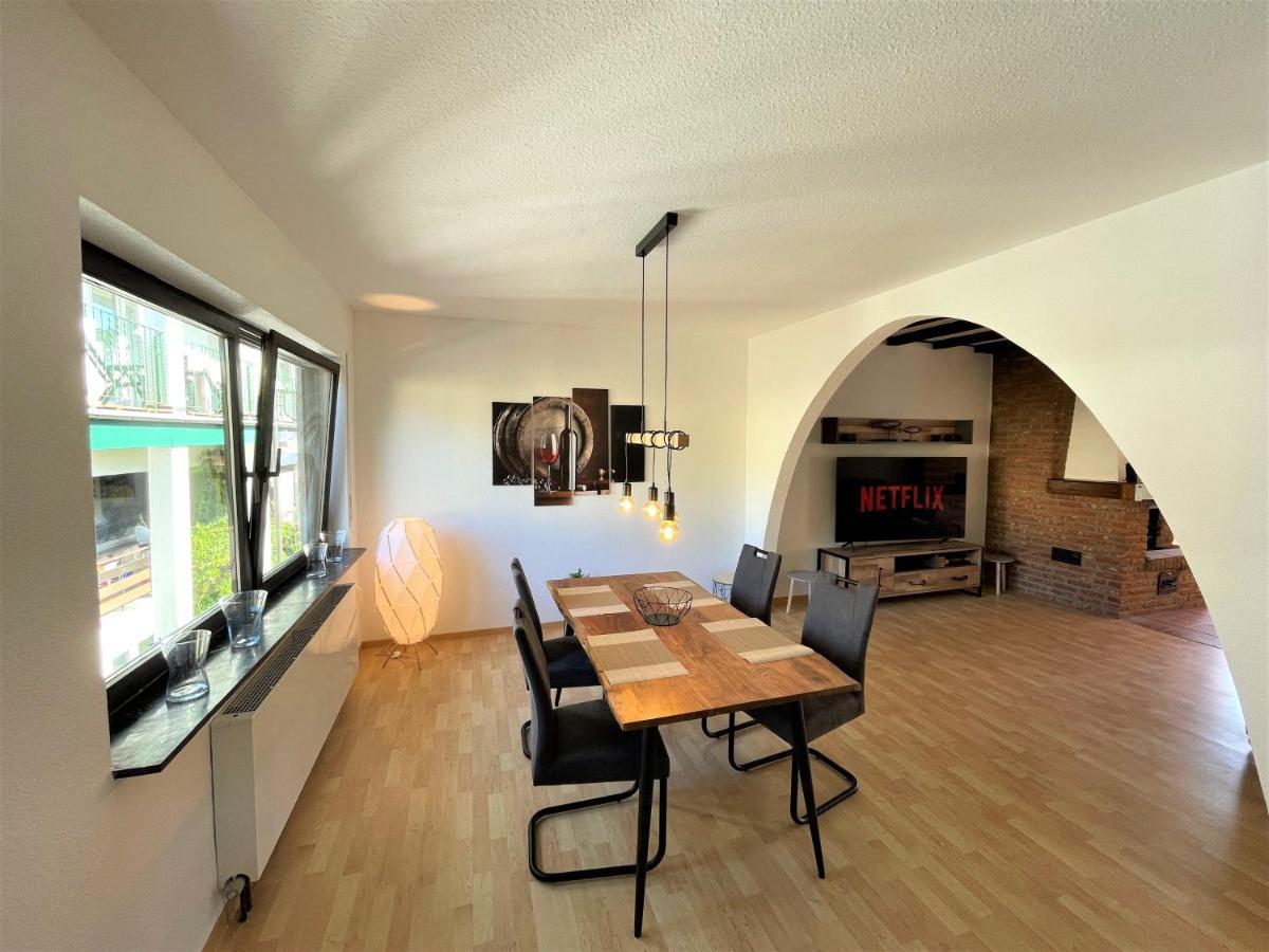 Traumaussicht Kamin Balkon Burgblick 65 Zoll Tv Netflix Sky Joyn Lindenplatz Bullay Exterior foto