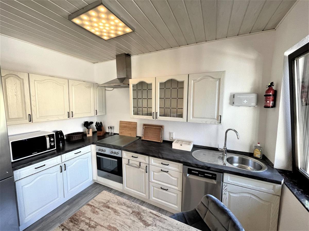 Traumaussicht Kamin Balkon Burgblick 65 Zoll Tv Netflix Sky Joyn Lindenplatz Bullay Exterior foto